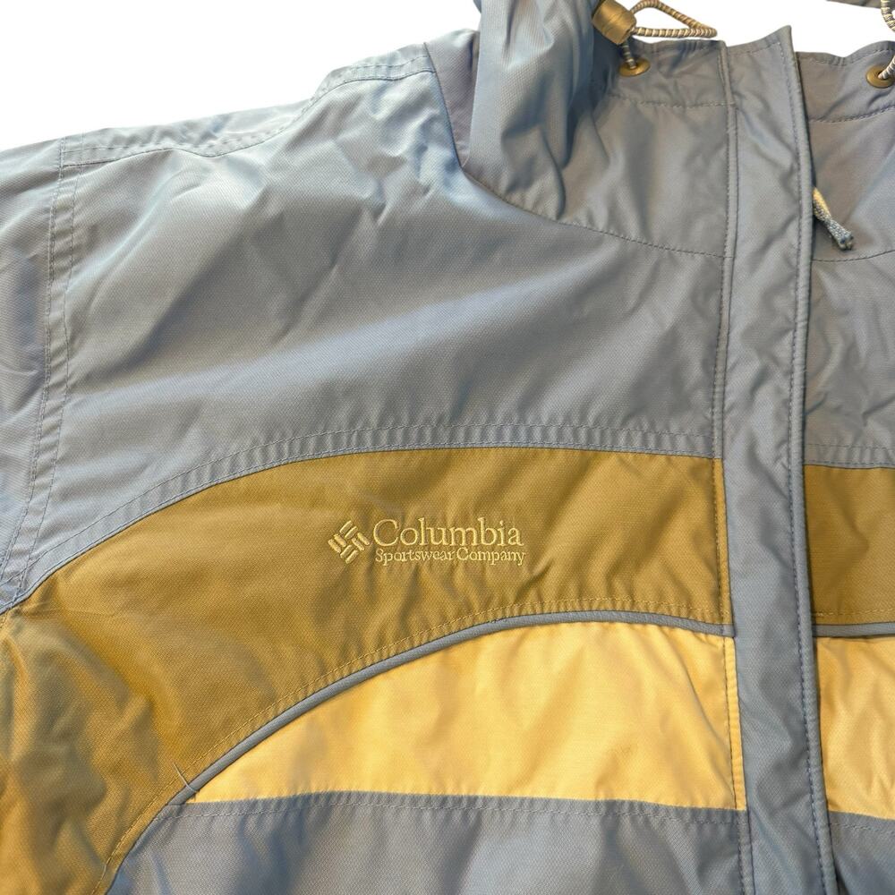 Columbia Women’s light blue winter jacket, hood, ski, Size XL - Picture 3 of 10